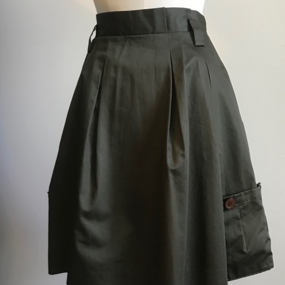 Halogen Pleated Cargo Skirt